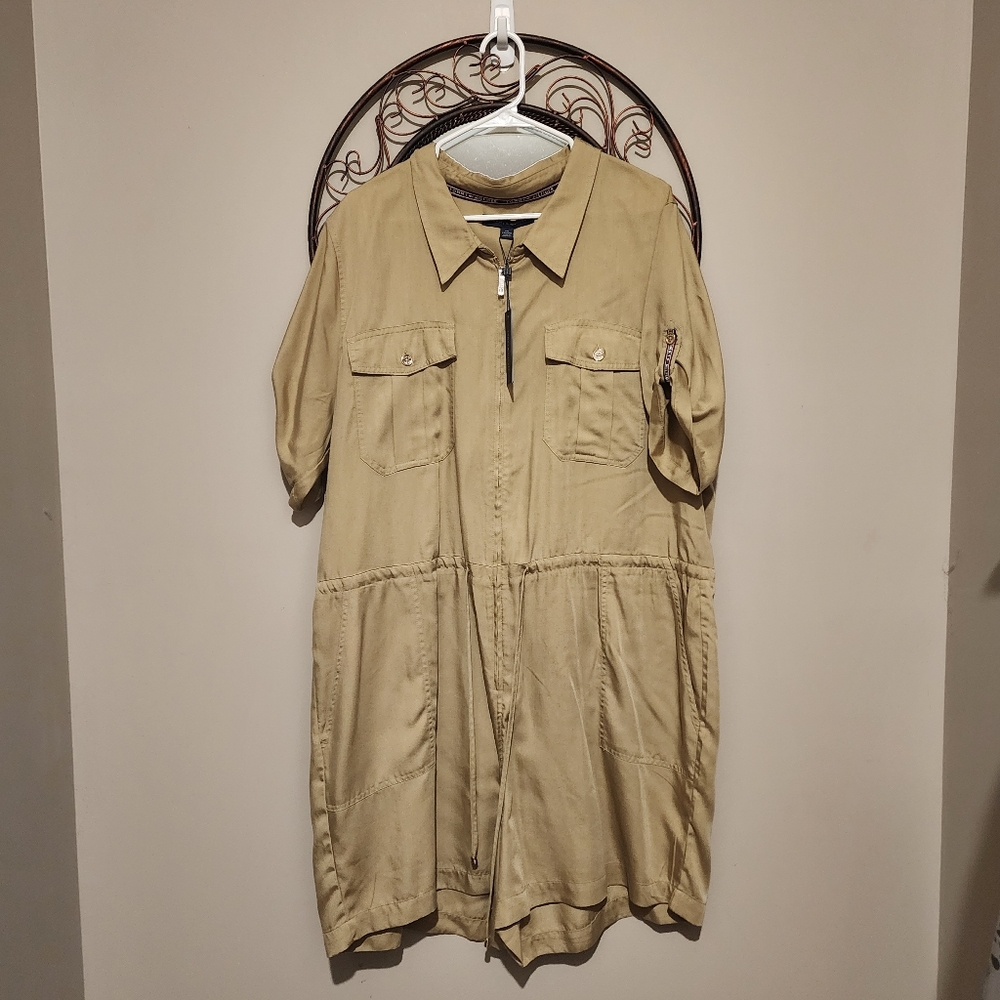 Tommy Hilfiger Khaki Jumper/Romper Size XXL